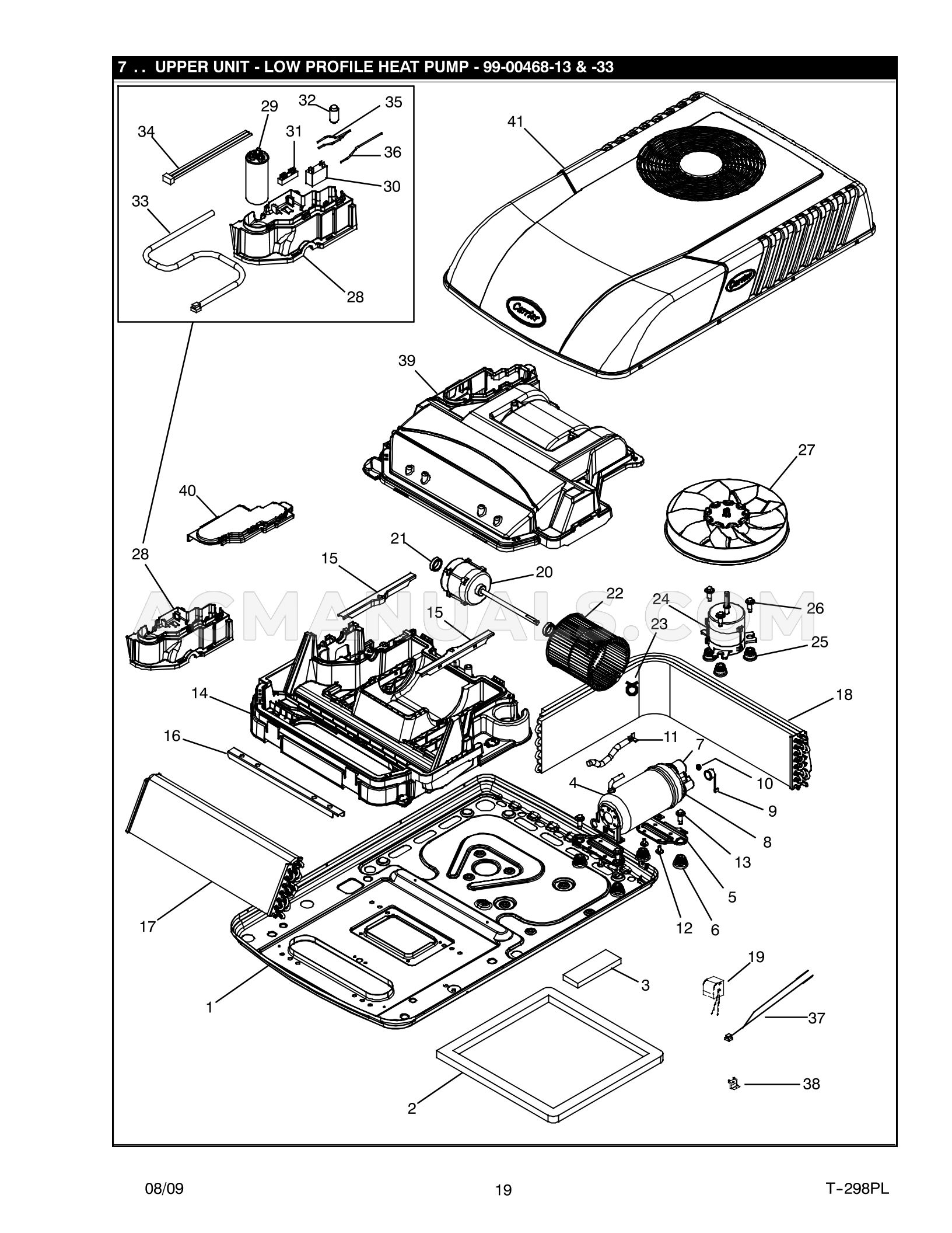 Carrier 68RV14102A AirV Service Parts List