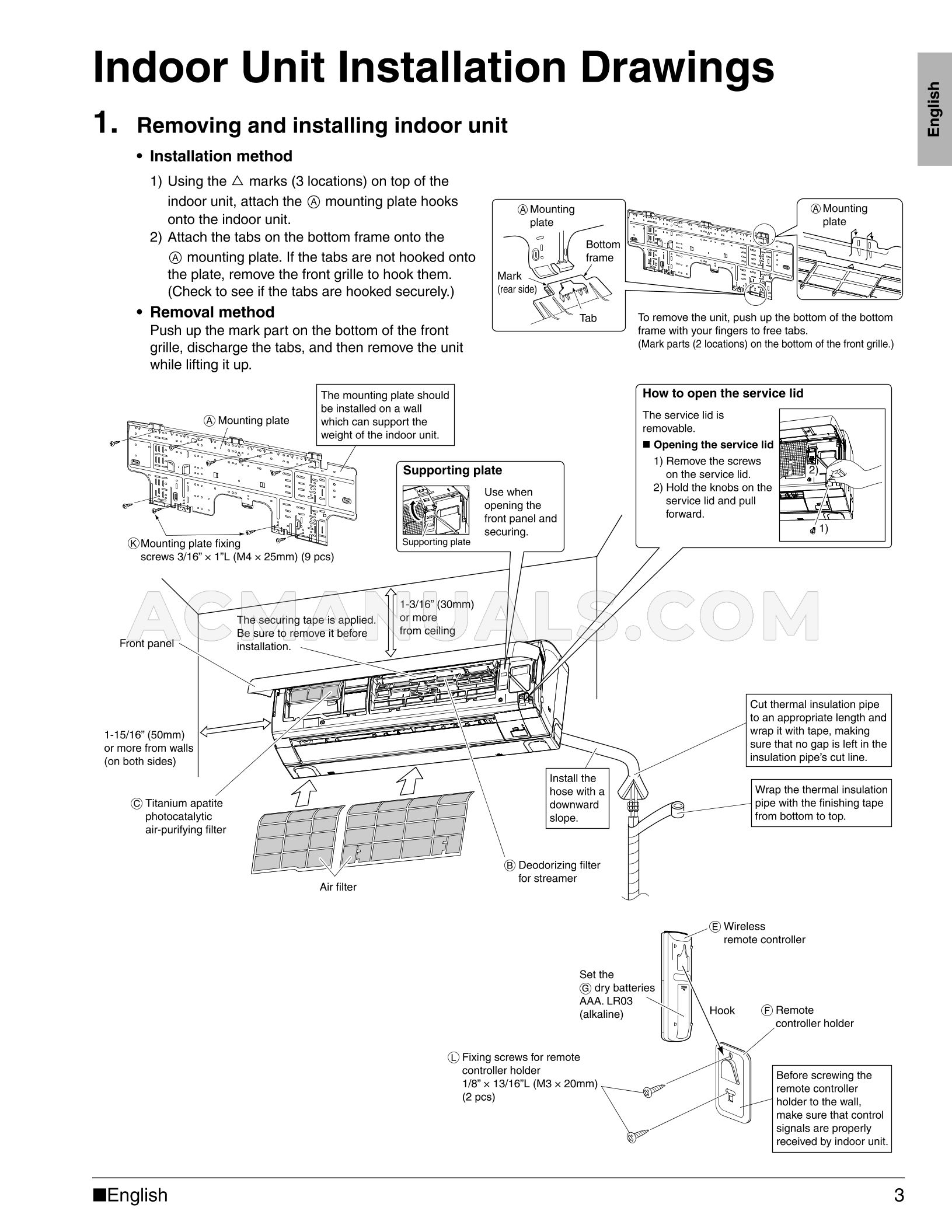 Daikin 1311427 Installation Manual