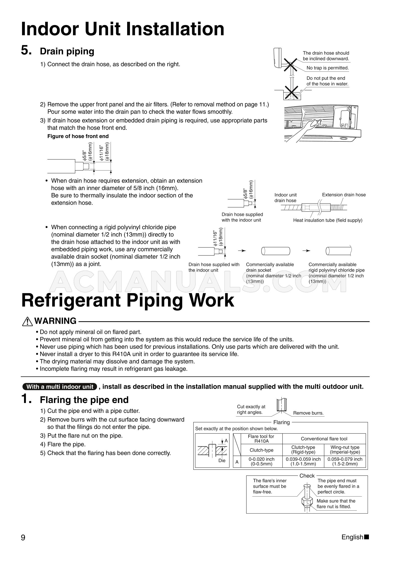Daikin 1316469 Installation Manual